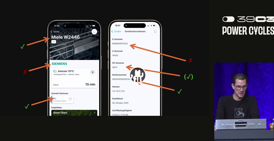 Hacking Washing Machines (39C3) [video]